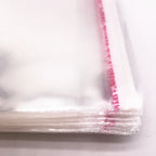 Resealable Clear OPP Bags – Adhesive Plastic Pouches for Jewellery Packaging