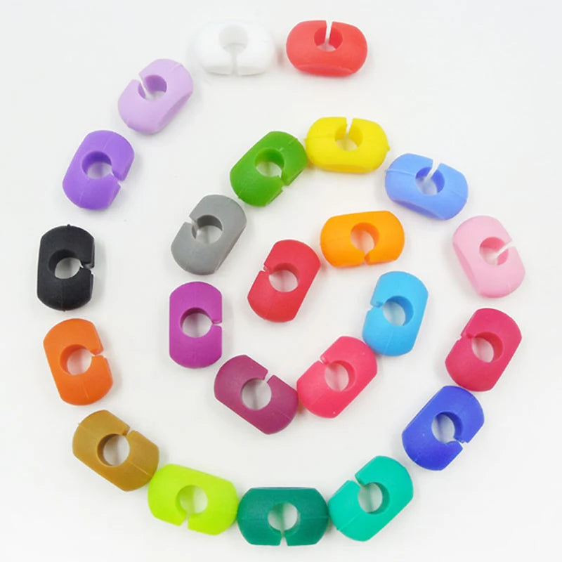 Silicone Wine Glass Marker Charms – Drink Labels for Party Bar Accessories