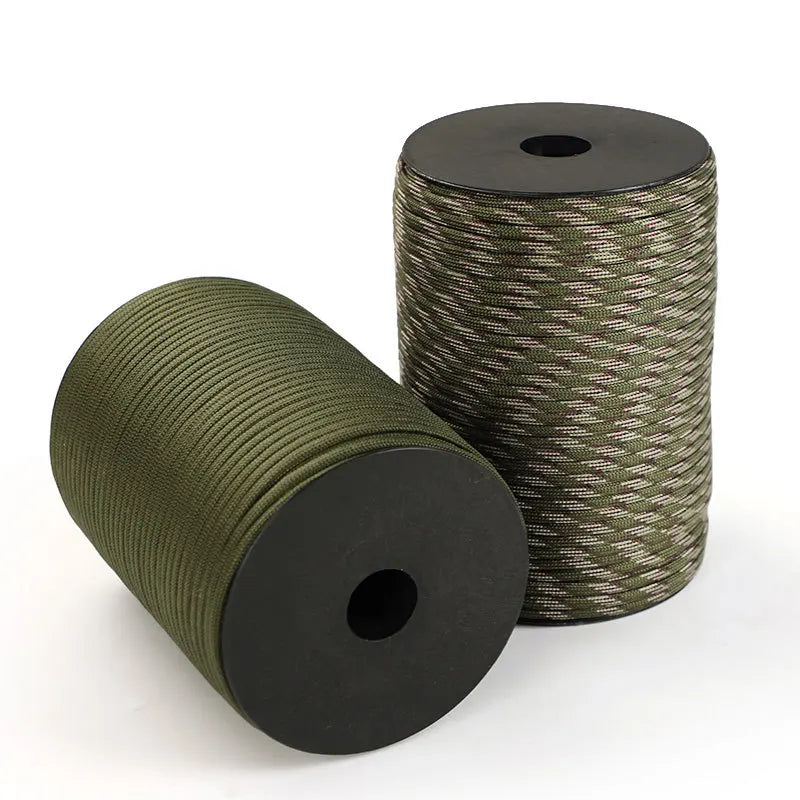 9-Core Paracord Rope – 4mm Military Standard for Outdoor Survival