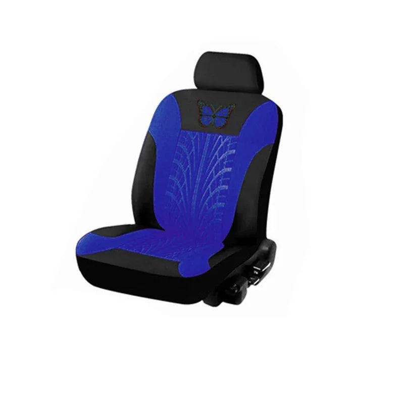 Butterfly Embroidered Car Seat Covers – Universal Auto Interior Accessories