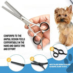 Professional Grooming Scissors – Stainless Steel for Pet Hair Trimming