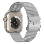 Stainless Steel Milanese Loop – Metal Band for Apple Watch Series 1-10 Ultra