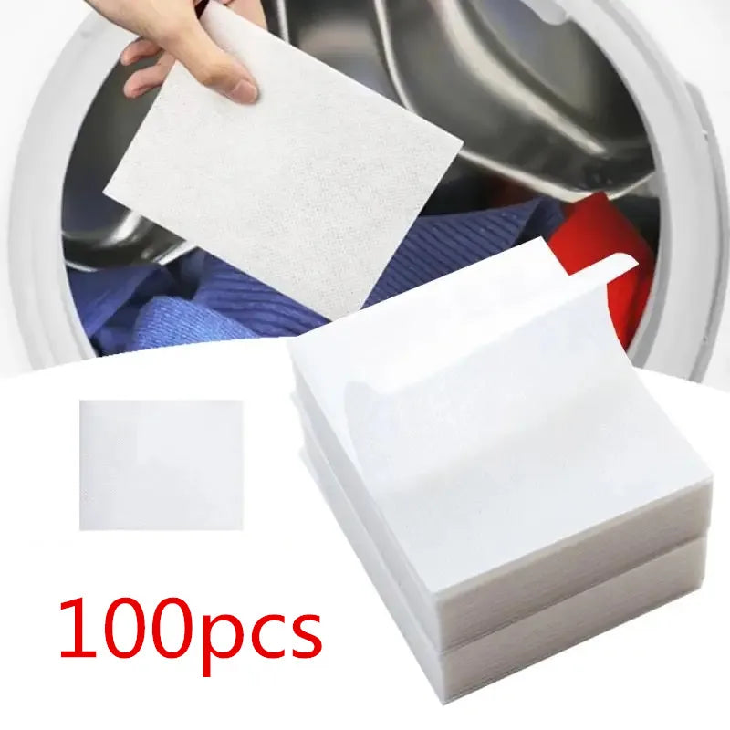 Color Catcher Laundry Sheets – Stain Absorbing Fabric for Mixed Washes