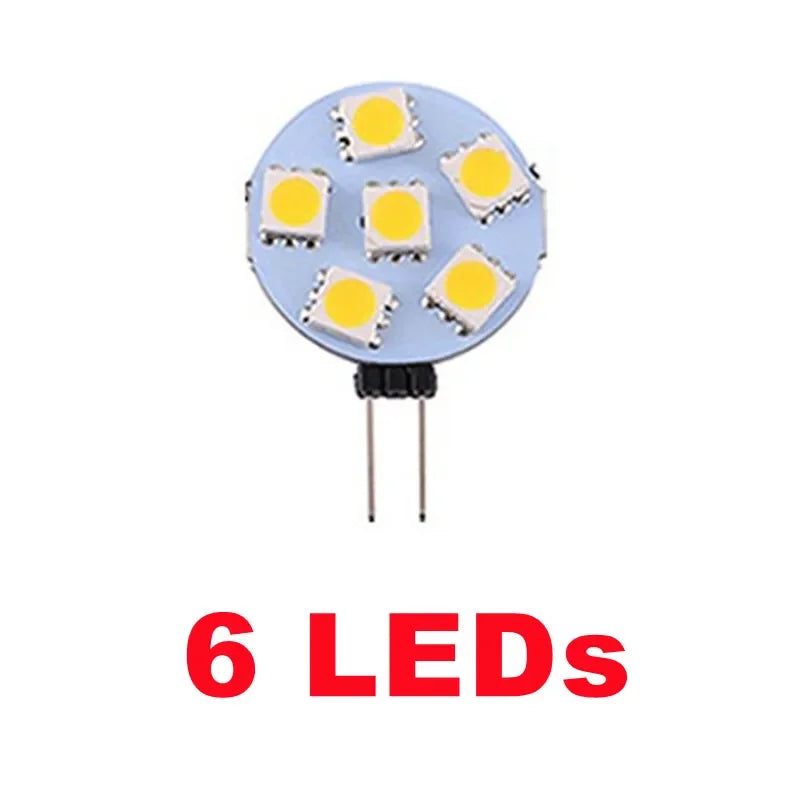 G4 LED Light Bulb – 12V Bi-Pin Replacement for Landscape and Cabin Lighting