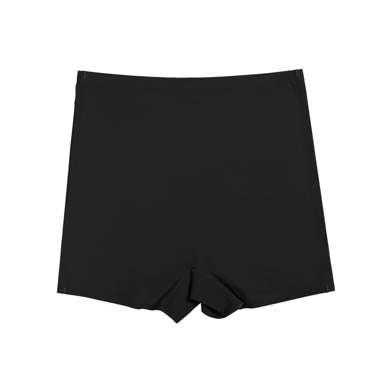 Seamless Ice Silk Biker Shorts – High Waisted Yoga Leggings for Fitness Gym