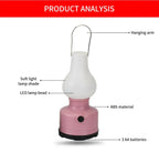 Portable LED Camping Lamp – Waterproof Dual-Mode Light for Outdoor Hiking