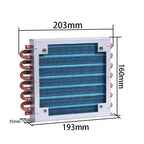 Aluminum Copper Heat Exchanger – Radiator Condenser for Cooling Systems