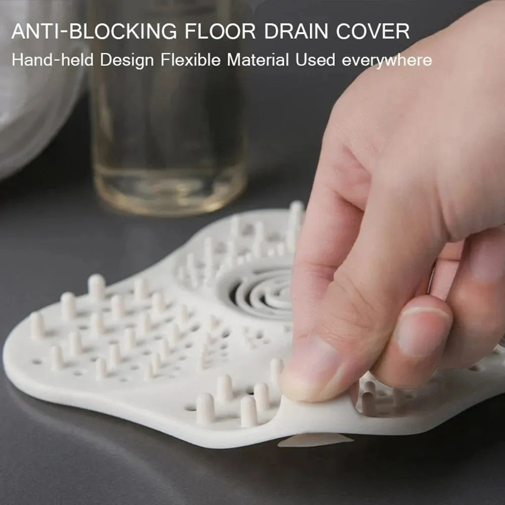 Silicone Hair Catcher – Drain Stopper Filter for Bathroom and Kitchen Sinks