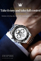 OLEVS Automatic Mechanical Watch – Luxury Chronograph for Business and Sports