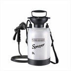 Portable Manual Camping Shower – 3/5/8L Pump for Pet Bath and Car Wash