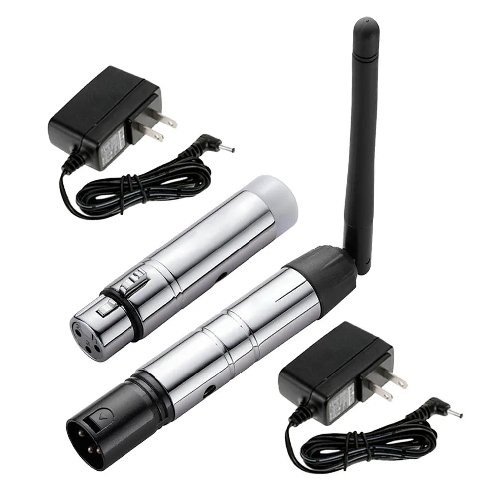 DMX512 Wireless Controller – ISM XLR Receiver Transmitter for Lighting