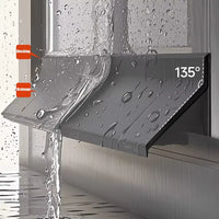Aluminum Window Water Deflector – Weatherproof Flashing Strip for Home