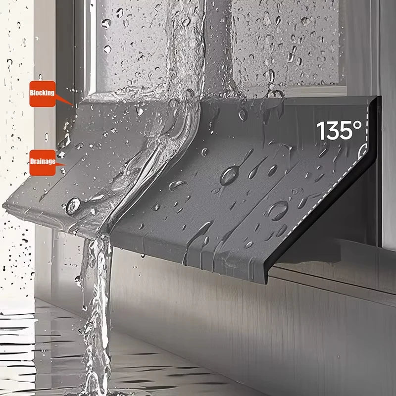 Aluminum Window Water Deflector – Weatherproof Flashing Strip for Home