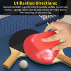 Table Tennis Rubber Cleaner – Sponge Cleaning Brush for Racket Maintenance