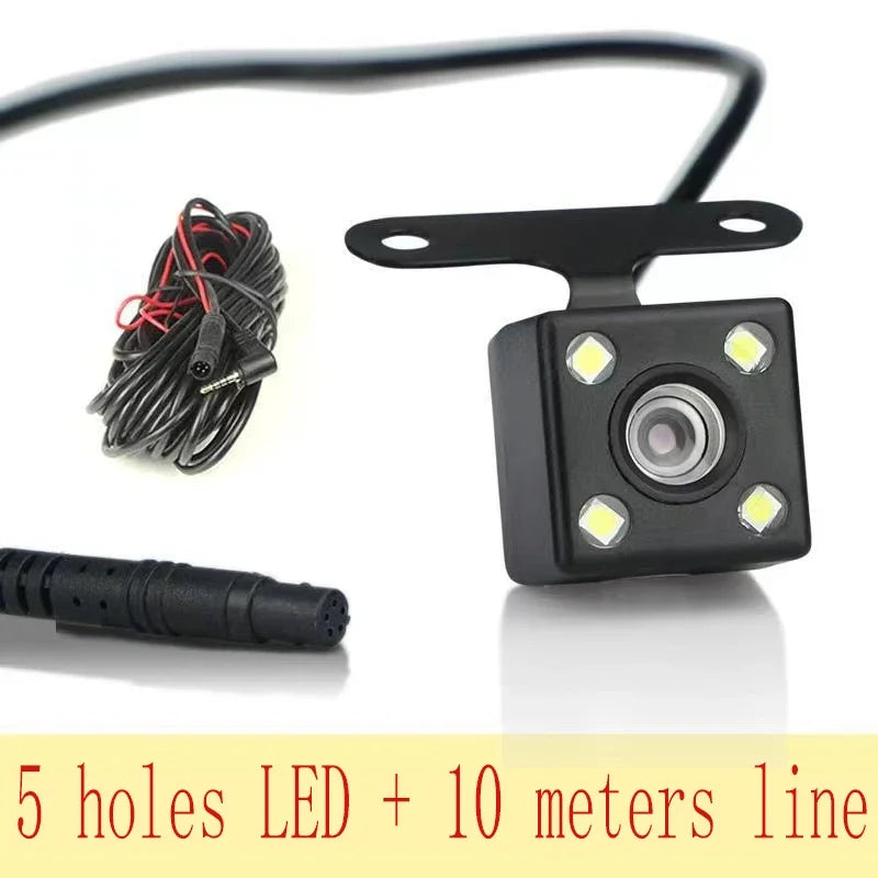 Waterproof 5-Pin Dash Cam – 170° Wide Angle Rear View Camera for Vehicles