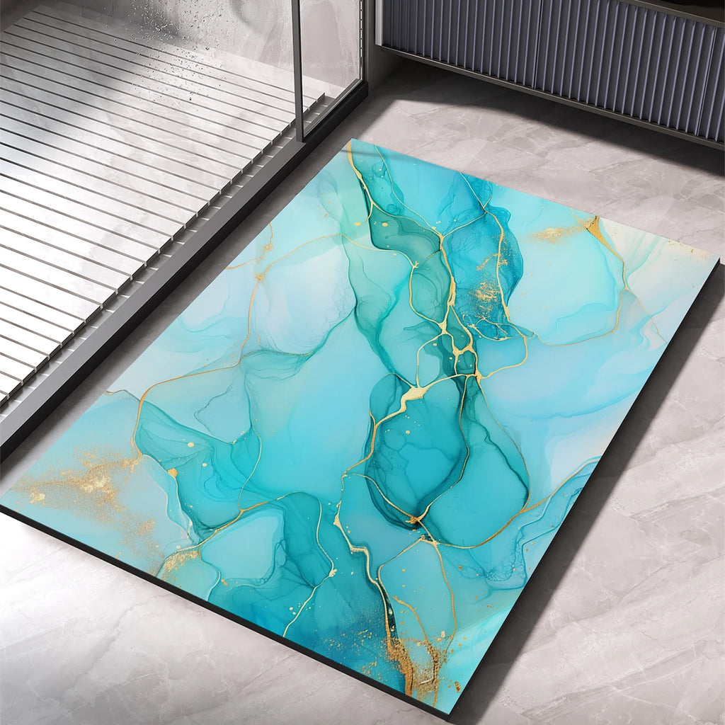 Absorbent Bath Mat – Non-Slip Quick Dry Rug for Bathroom and Shower