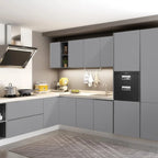 Cement Gray Adhesive Wallpaper – 55cm Industrial Retro Decor for Home Walls