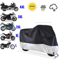 Universal Waterproof Motorcycle Cover – UV Protective Shield for Outdoor Storage