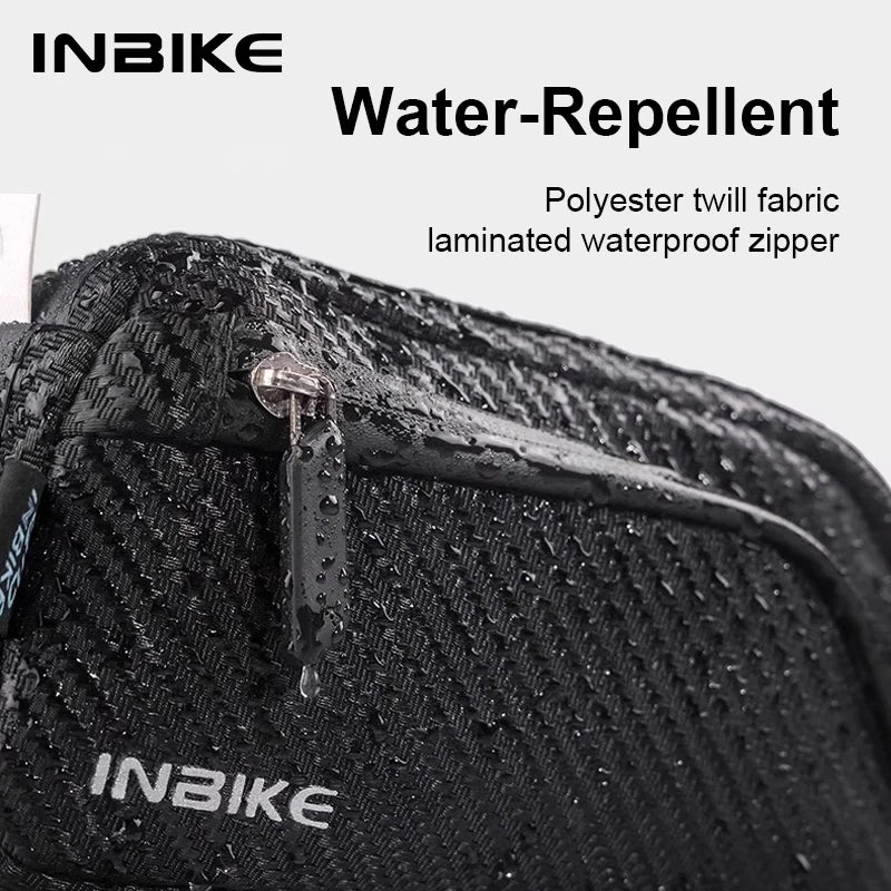 Waterproof Bike Top Tube Bag – Cycling Storage for Mountain and Road Bikes