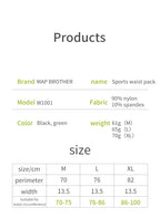 Woven Elastic Sports Waist Belt – Race Number Holder for Triathlon Marathon