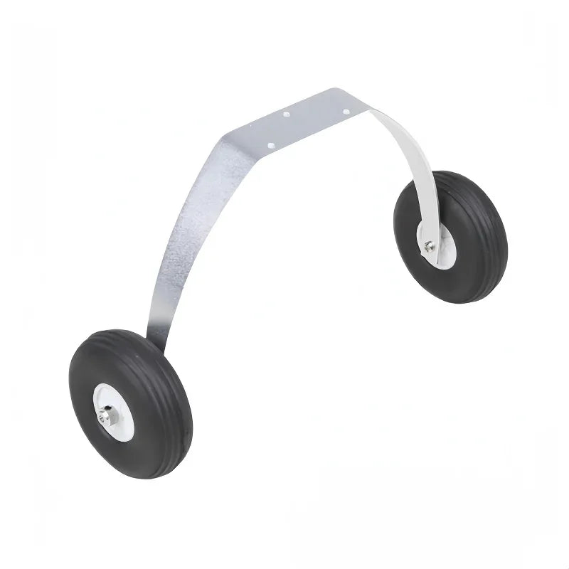 RC Aircraft Landing Gear Wheels – Durable PU Rubber Tires for Fixed Wing Models