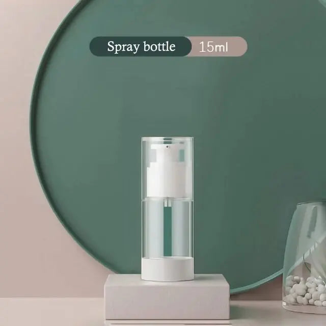 Vacuum Pump Travel Bottles – Refillable Containers for Toiletries and Lotions