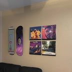 Clear Acrylic Vinyl Record Wall Mount – Floating Album Display for Home Decor