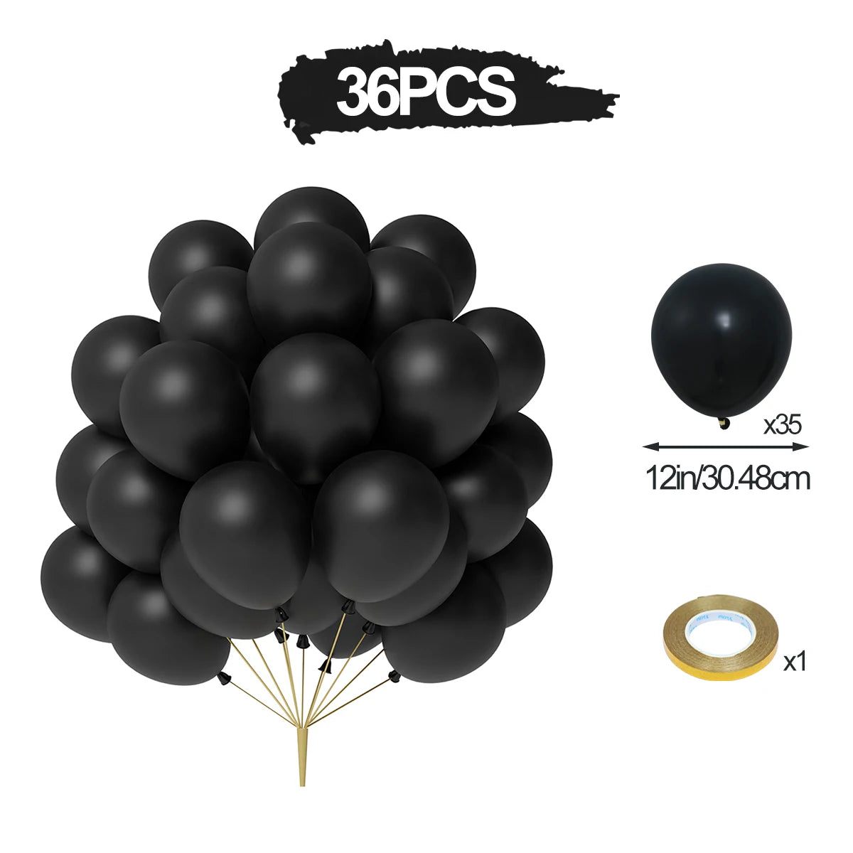 Metallic Pearl and Confetti Balloons – Decorative Latex Set for Party Events