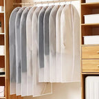 Transparent Zippered Garment Bag – Dustproof Cover for Suit and Dress Storage