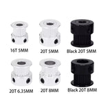 Timing Pulley – Aluminum 20 Tooth for 3D Printer 5mm Bore 6mm Width