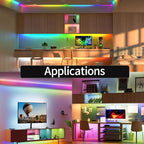 Addressable RGBIC COB LED Strip – Dream Color Lighting for Home Decor