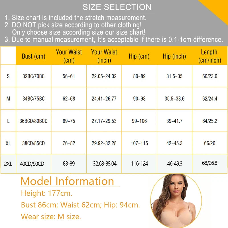 Full Length Shapewear Slip – Nude Tube Dress Body Shaper for Women