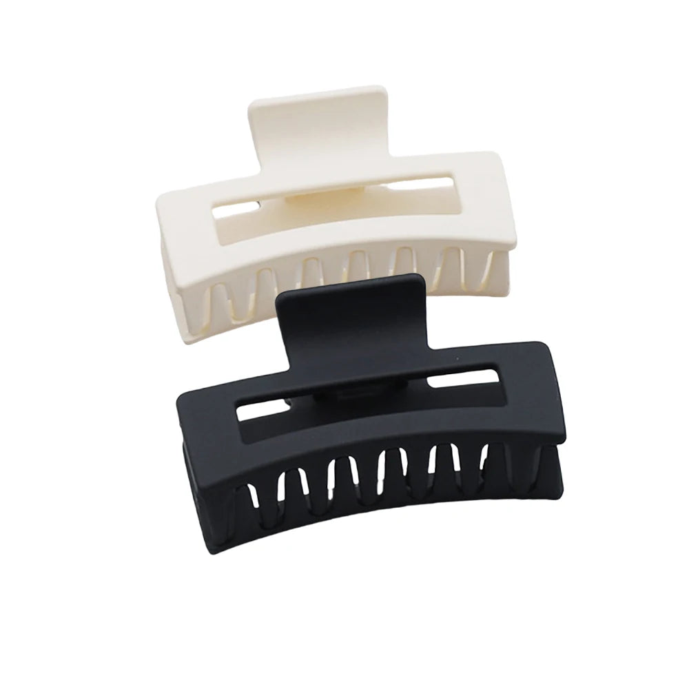 Large Plastic Hair Claw – Korean Fashion Clip for Women Styling