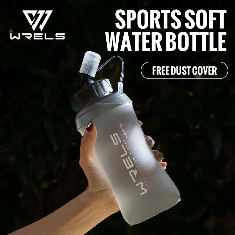 Foldable TPU Soft Flask – BPA-Free Water Bottle for Outdoor Running Sports