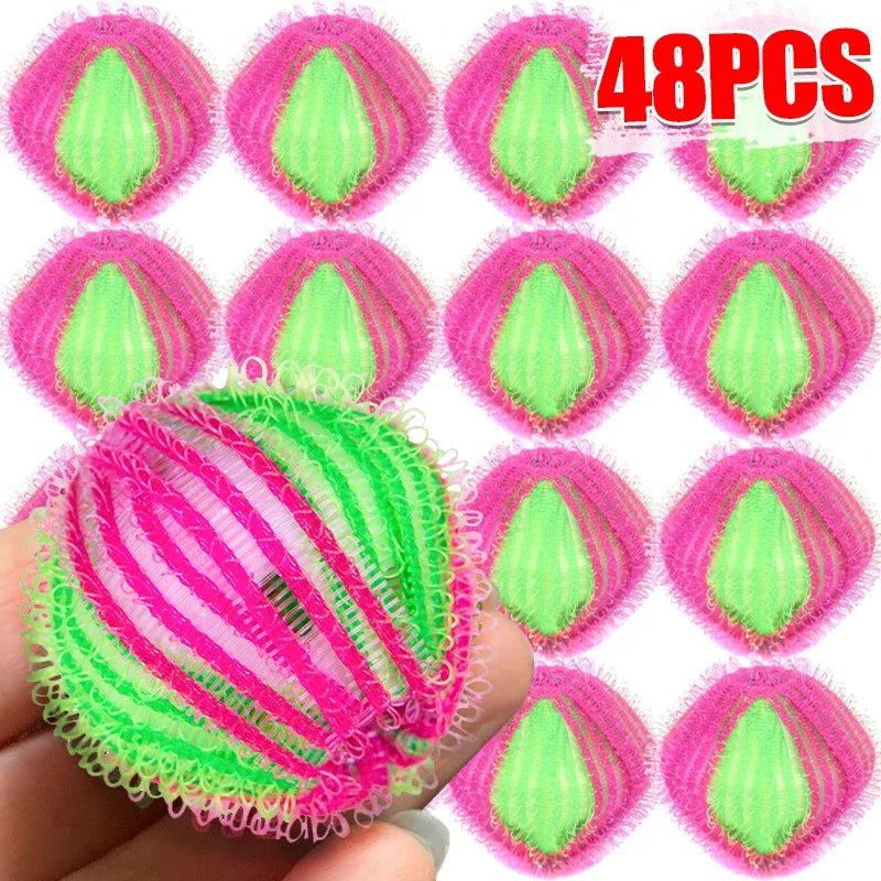 Reusable Laundry Dryer Balls – Pet Hair Remover for Washing Machine Cleaning
