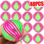 Reusable Laundry Dryer Balls – Pet Hair Remover for Washing Machine Cleaning