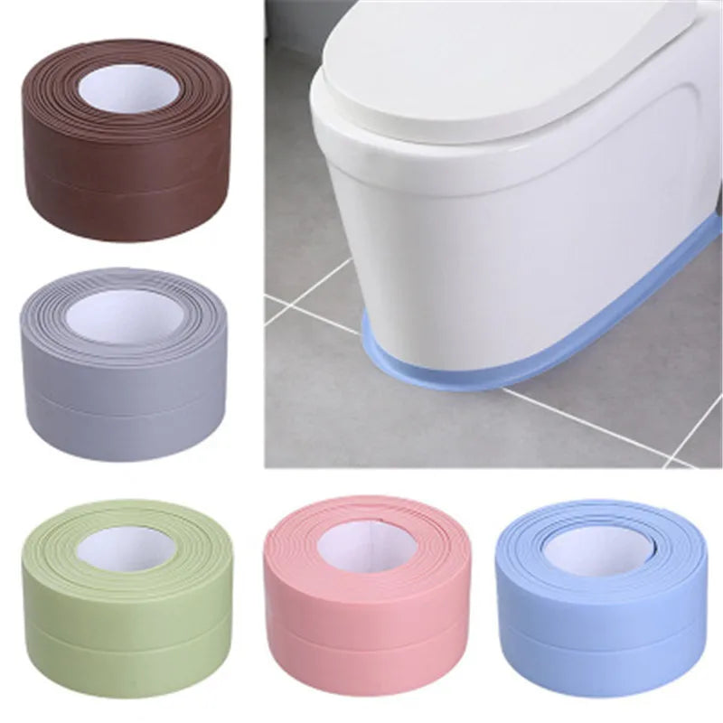 Waterproof PVC Sealing Tape – Adhesive Strip for Kitchen and Bathroom Sink