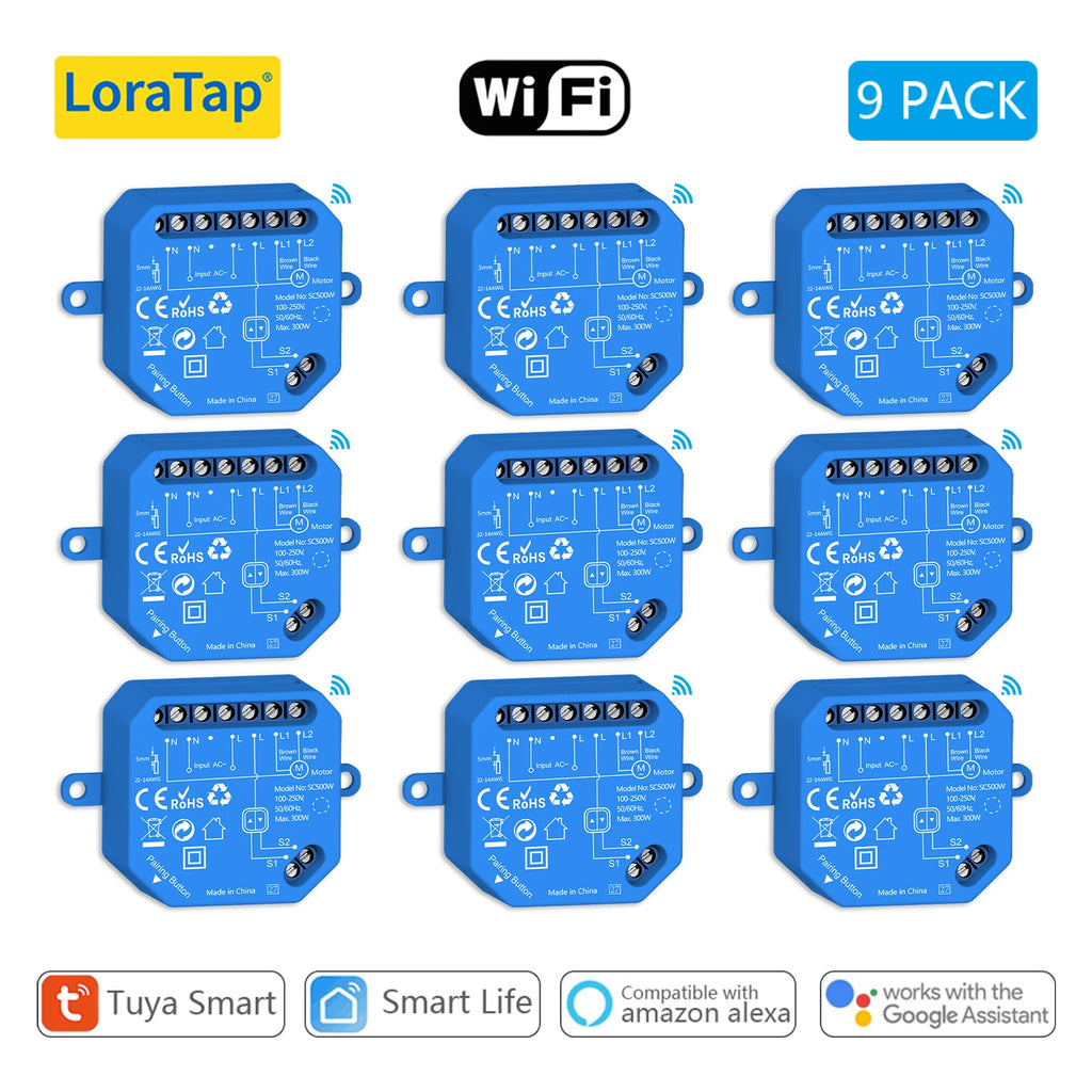 Smart Roller Shutter Switch – Voice Control for Automated Home Blinds