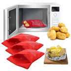 Microwave Potato Cooking Bag – Washable Fabric Pouch for Fast Kitchen Meals