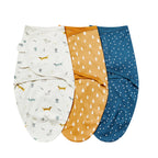 Cotton Baby Sleeping Bag – Anti-Shock Swaddle Wrap for Newborn Sleep