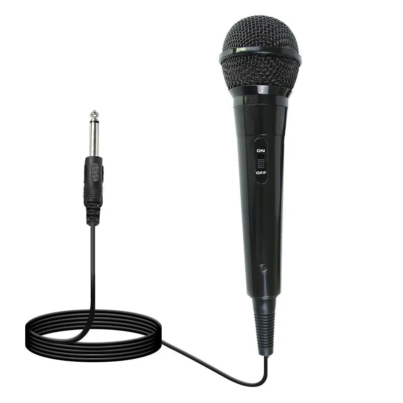 Wired Karaoke Microphone – 16.4ft XLR Condenser Mic for Singing Performance