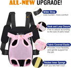 Adjustable Pet Carrier Backpack – Front Travel Bag for Hiking and Camping