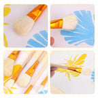 Ceramic Glazing Brush Set – 9 Piece Pottery Painting Tools for Art Projects