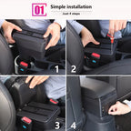 Center Console Armrest Box – Storage Organizer for Peugeot 208 2012-2018
