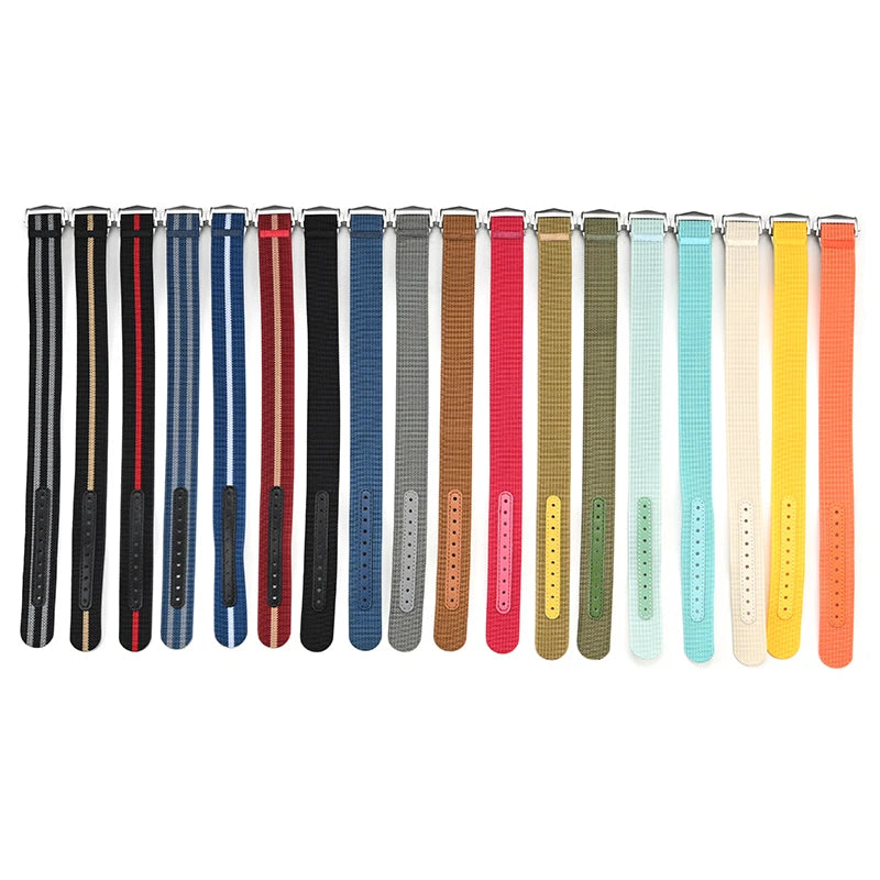 20mm Nylon Watch Strap – Durable Sport Bracelet for Swatch x Omega MoonSwatch