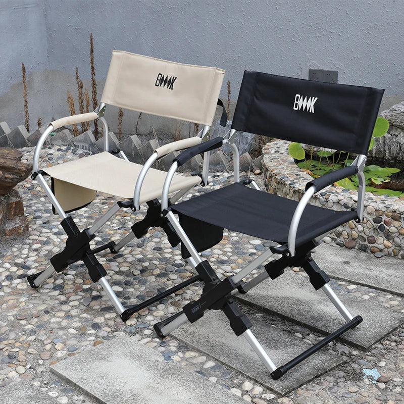 Foldable Director Chair – Aluminum Alloy for Camping Beach and Fishing