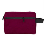 Embroidered Bow Cosmetic Bag – Large Capacity Toiletry Organizer for Travel