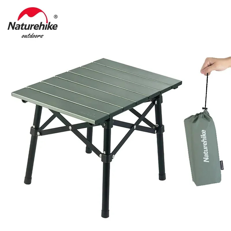 Ultralight Folding Camping Table – Portable Aluminum Desk for Outdoor Travel