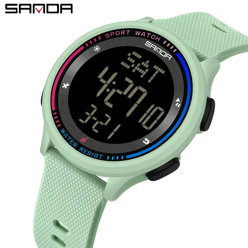 Digital Sports Watch – Waterproof Large Display for Outdoor Athletics