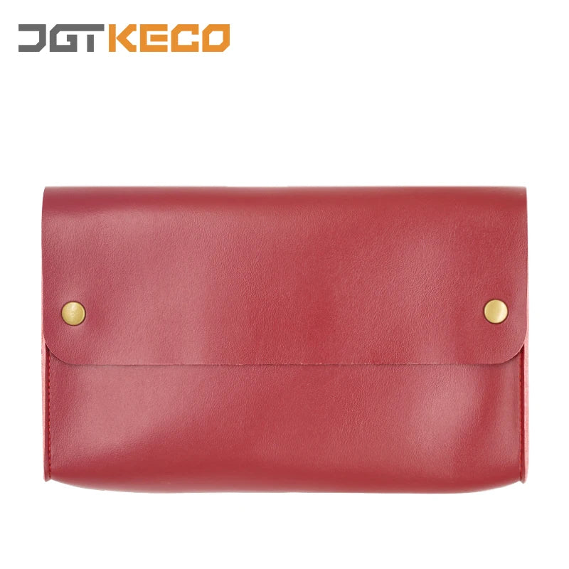 Large PU Leather Cosmetic Bag – Waterproof Travel Organizer for Toiletries